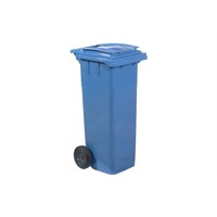 Waste container with wheels 140 Liters | 3 Colors