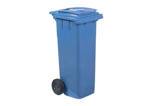  HorecaTraders Waste container with wheels 140 Liter | 3 Colors 