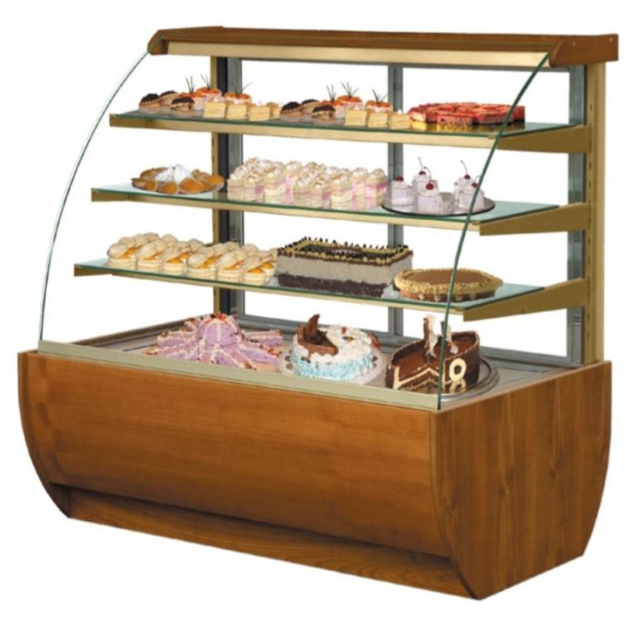 Luxury pastry display case 137x87x136 cm