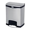 Rubbermaid Stainless Steel Pedal Bin Wide | 30 l