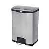 Rubbermaid Stainless Steel Pedal Bin Wide | 90 l