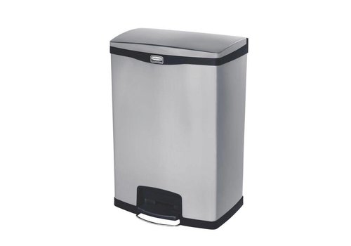  Rubbermaid Stainless Steel Pedal Bin Wide | 90 l 