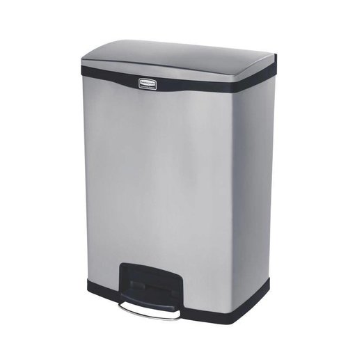  Rubbermaid Stainless Steel Pedal Bin Wide | 90 l 