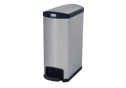  Rubbermaid Stainless Steel Pedal Bin Narrow | 50 l 