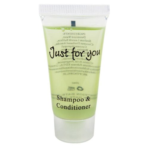  HorecaTraders Shampoo und Spülung fürs Hotelzimmer | 20 ml | 100 Stück 