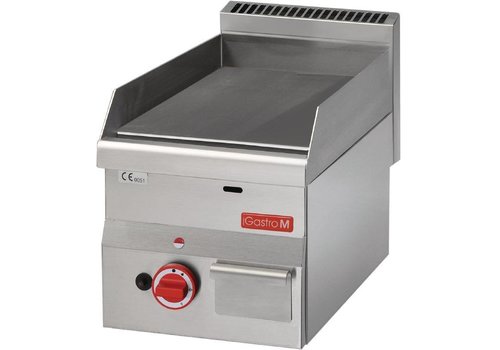  Gastro-M Plaque de cuisson à gaz lisse | Gaz naturel| 28(h) x 30(l) x 60(p)cm 