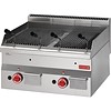 gas lava rock grill | 60x60x28(h)