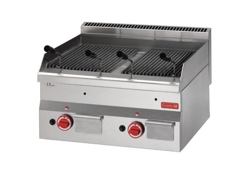  Gastro-M gas lavasteen grill | 60x60x28(h) 