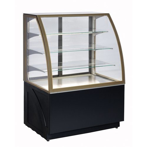  HorecaTraders Vitrine à pâtisserie Wouter 100x76x141 cm 