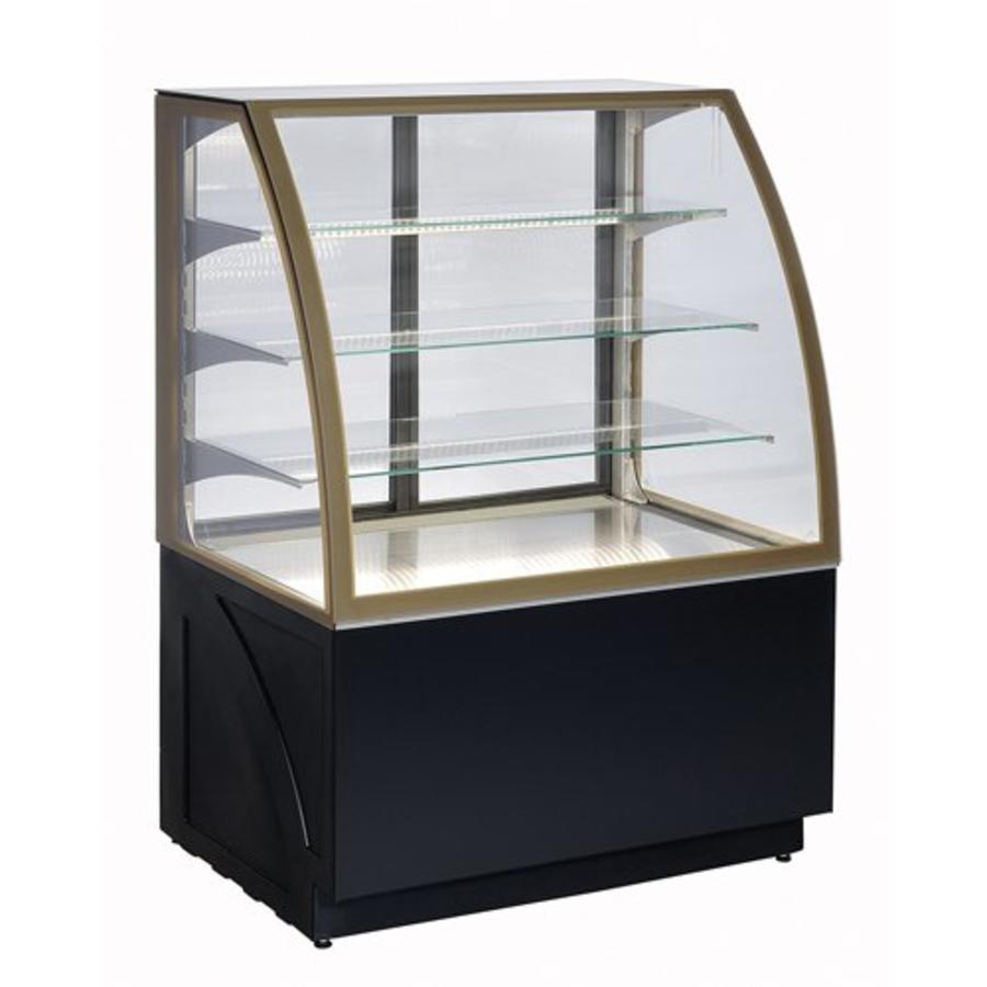 Vitrine à pâtisserie Wouter 100x76x141 cm