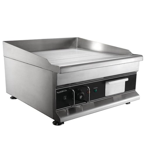  Combisteel Elektrische Grillplatte | Glatt | Edelstahl | 50x52cm 