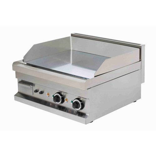  Combisteel Elektro-Grillplatte glatt | 60x60cm 
