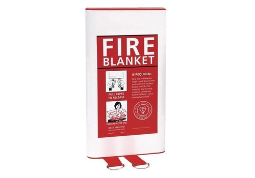  HorecaTraders Couverture anti-feu 100x100cm 