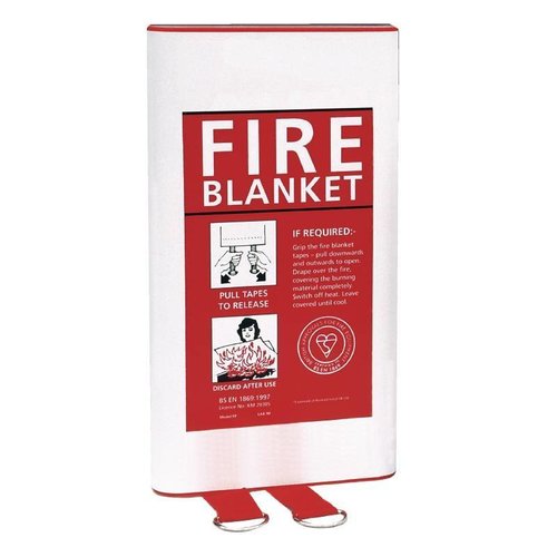  HorecaTraders Couverture anti-feu 100x100cm 