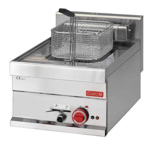  Gastro-M Elektrische Fritteuse 10 Liter Edelstahl 