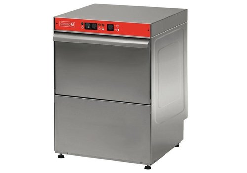  Gastro-M Catering Stainless Steel Glasswasher | 35x35 cm baskets 