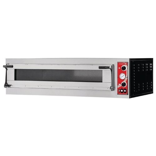  Gastro-M 1-Kammer-Pizzaofen | 3 Pizzen 