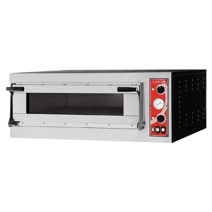 Stainless Steel Pizza Oven 1 Oven Chamber 3000 Watt | 4 Pizzas
