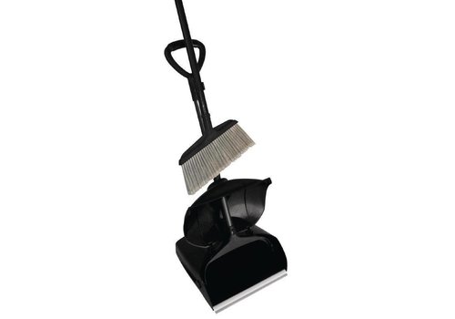  Jantex Restaurant Broom and dustpan 30cm 