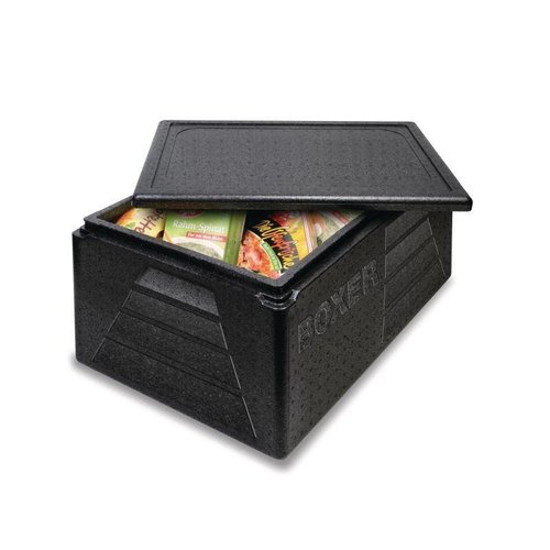  HorecaTraders Thermobox Polypropylen | Schwarz 