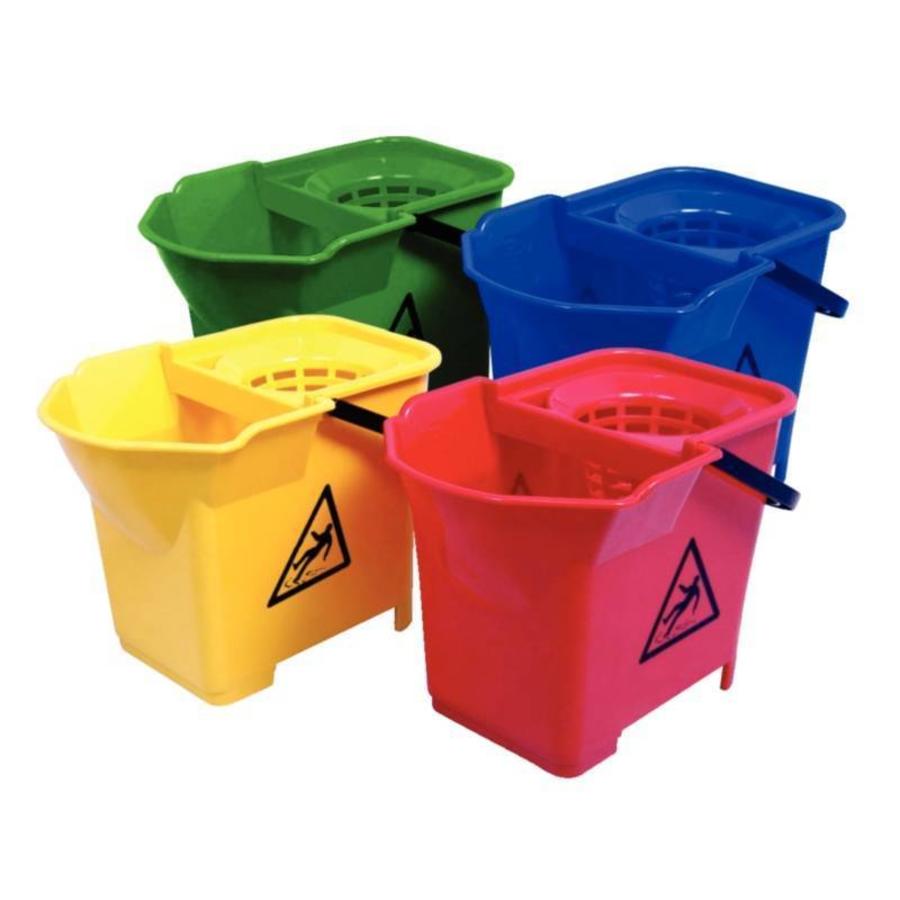 Seau à serpillière 14 litres | 4 couleurs