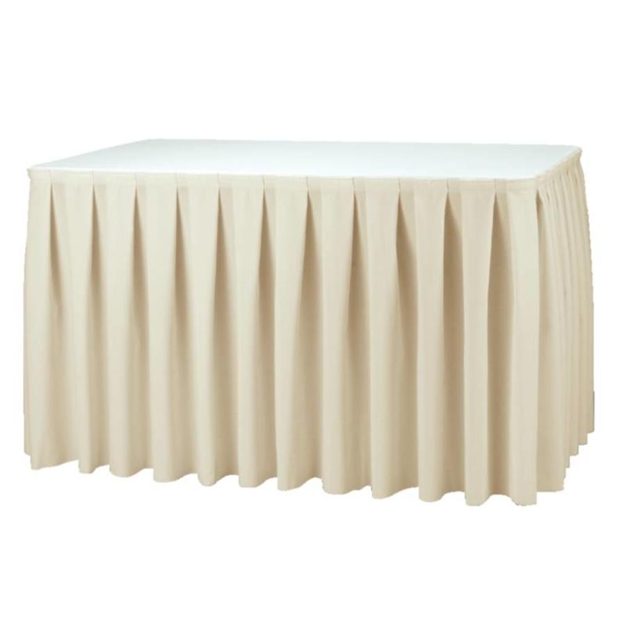 Jupe de table | 4 couleurs | (cm) : 73 (h) x 410 (l)