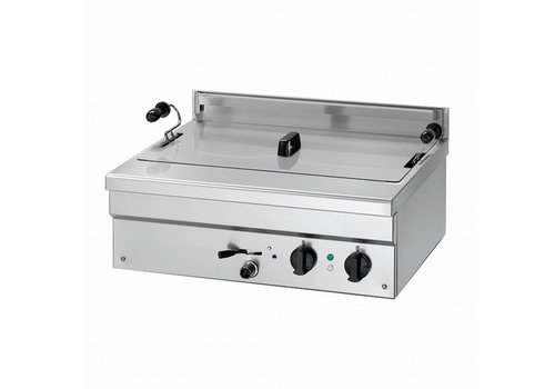  HorecaTraders Friteuse à gaz pour beignets et poissons 18 litres 