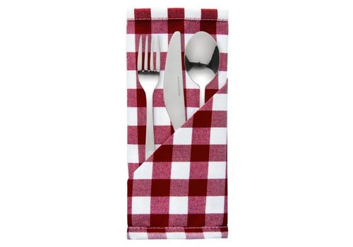  HorecaTraders polyester square napkin 40cm 