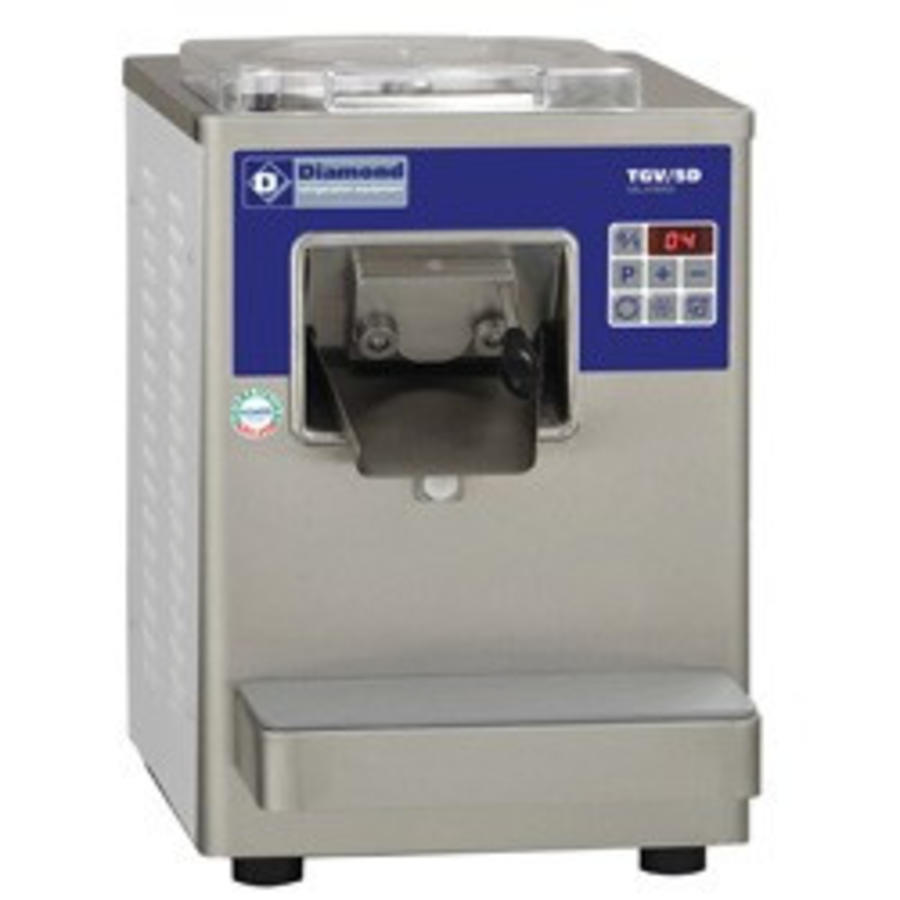 Ice cream machine 10 liters per hour with air condenser