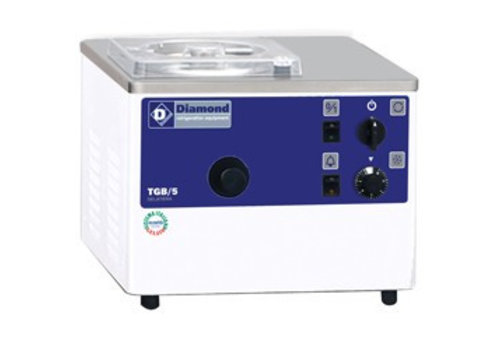  HorecaTraders Machine à glace avec condenseur à eau 5 litres par heure 