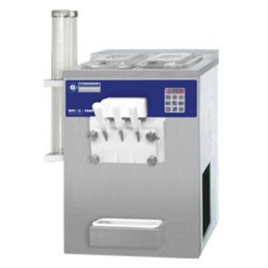 Machine à glace molle avec 2 parfums 23 kg par heure
