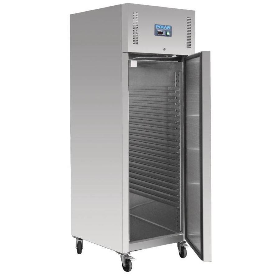 Polar 1-deurs patisserie vriezer | 850ltr