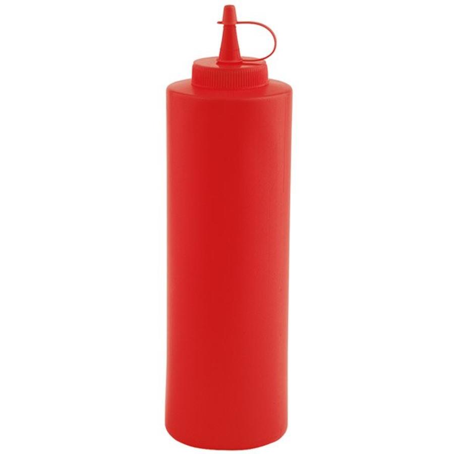 Soßen-Quetschflasche Ø7x24cm | 3 Farben | Pro 5 Stück