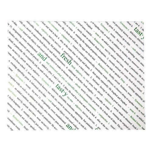  HorecaTraders Frisch & Lecker Backpapier 