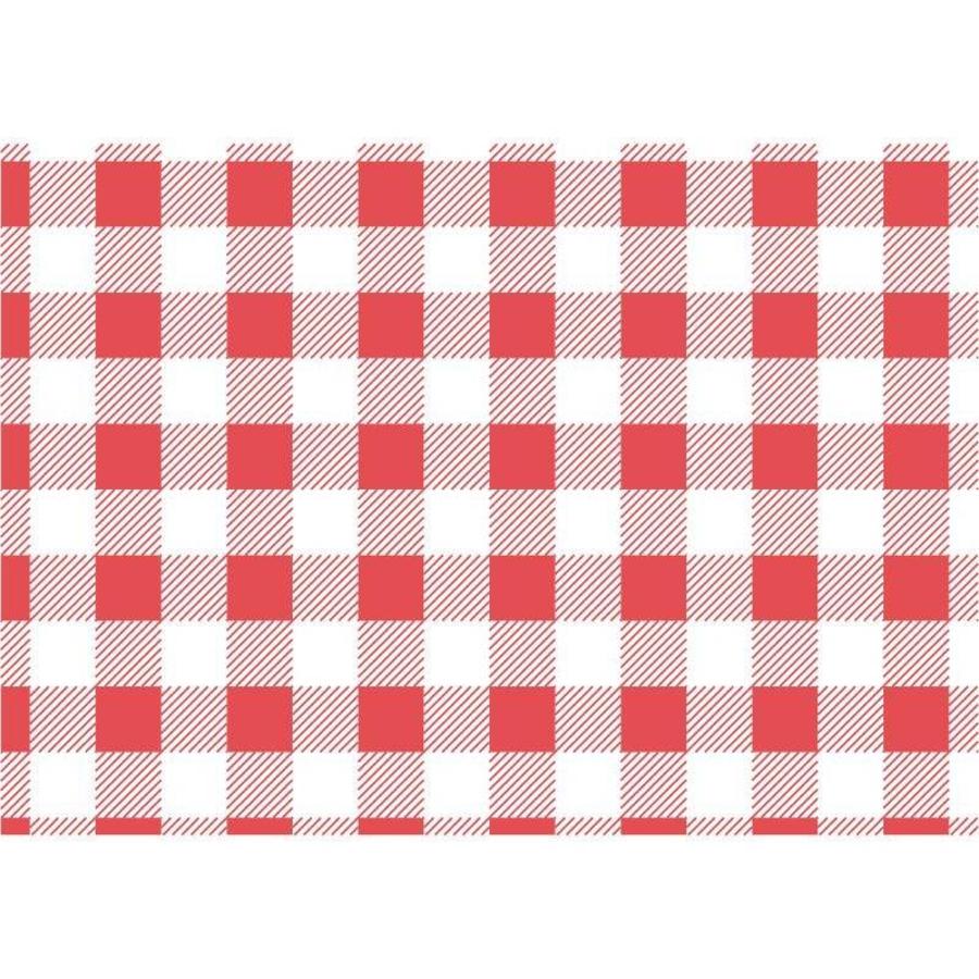 Gingham vetvrij papier | 3 Formaten