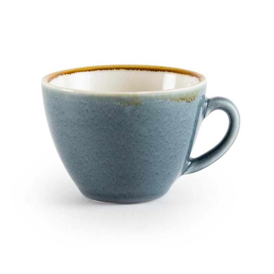 Tasses à cappuccino Kiln | Bleu | 34cl | 6 pièces