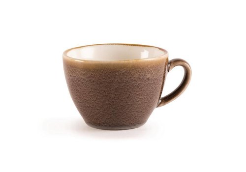  Olympia Kiln Cappuccino Cups | Brown | 34cl | 6 pieces 