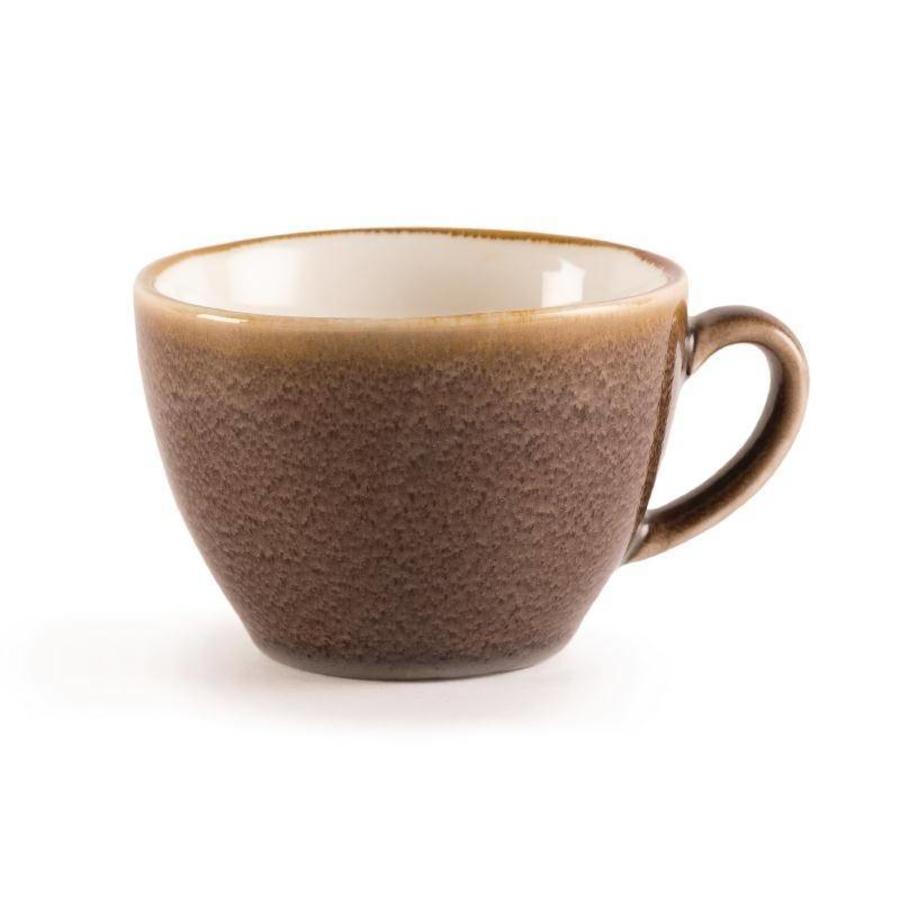 Kiln Cappuccinokopjes | Bruin | 34cl | 6 stuks