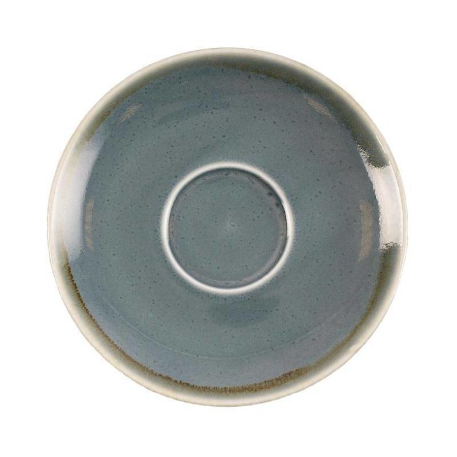 Kiln Cappuccino Dishes | Blue | 14cm | 6 pieces