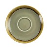 Kiln Cappuccino Dishes | Moss green | 14cm | 6 pieces