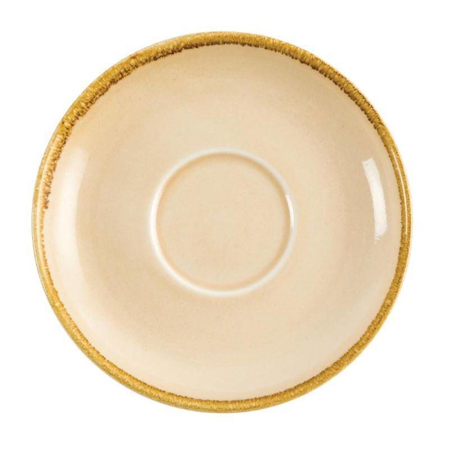 Plats à cappuccino Kiln | Grès | 16 cm | 6 pièces