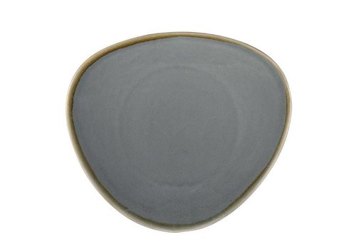  Olympia Kiln Triangular Plates | Blue | 28cm | 6 pieces 