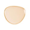 Olympia Sandstone porcelain triangular plates 16.5cm (6 pieces)