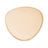 Kiln Triangular Plates | Sandstone | 28cm | Pack of 4