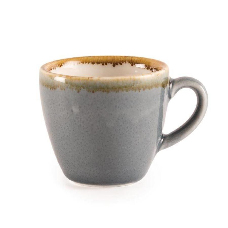 Kiln Espressotassen | Blau | 8,5 cl | 6 Stück