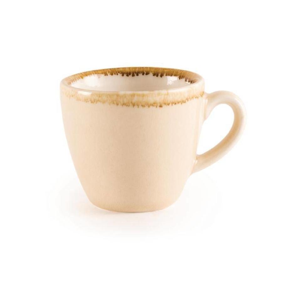 Kiln Espressotassen | Sandstein | 8,5 cl | 6 Stück