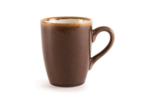  Olympia Kiln Mugs | Brown | 34cl | 6 pieces 