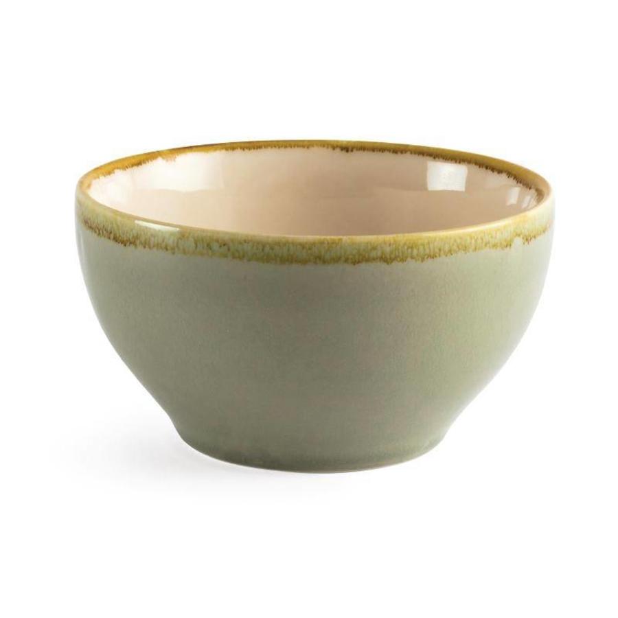 Bols de four | Vert mousse | 14 cm | 6 pièces