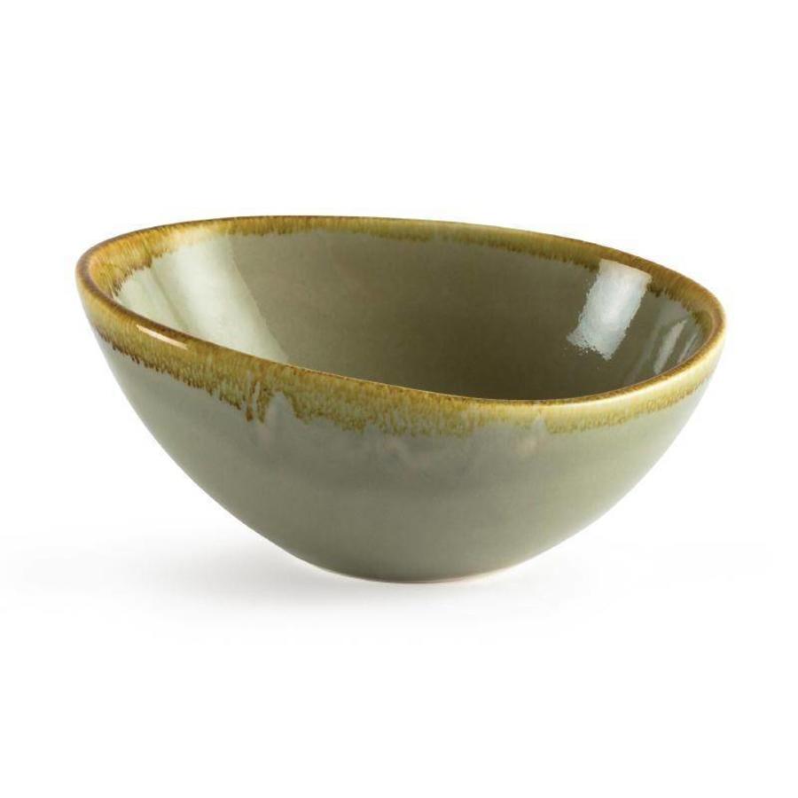 Bols de four | Vert mousse | 16,5 cm | 6 pièces