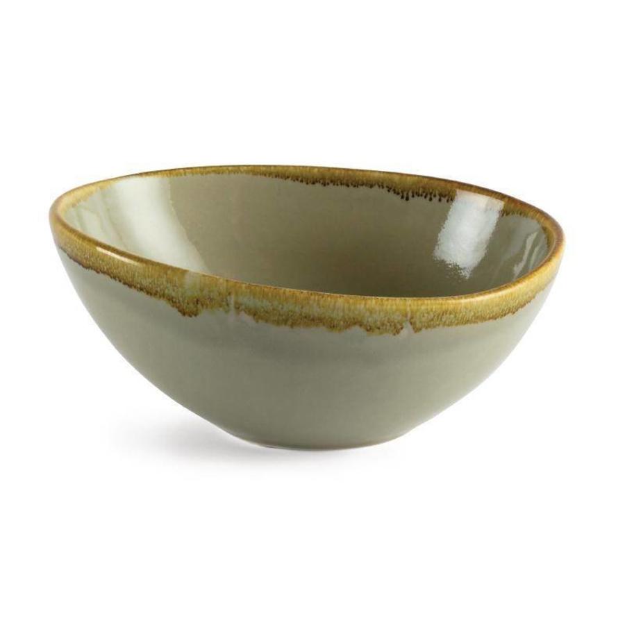 Bols de four | Vert mousse | 21,5 cm | 4 pièces
